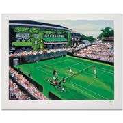 "Wimbledon Afternoon" by Mark King (1931-2014)