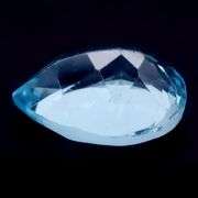 Full sparkle! 7.20ct vivid baby blue Topaz!