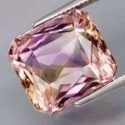 Simply fantastic! 9.21ct custom cut Bolivian Ametrine! Untreated!
