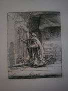 Collection of 15 Very Rare Etchings After Rembrandt (c. 1880)