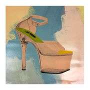 "Stripper Shoes" by Steve Kaufman (1960-2010)