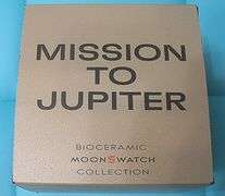 RARE OMEGA/SWATCH MISSION TO JUPITER CHRONOGRAPH WATCH
