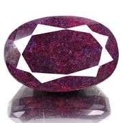 Magnificent Huge Museum Size 1000 Ct Certified Red Ruby Solitaire