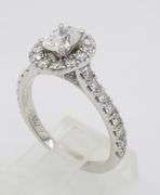 Neil Lane Oval Diamond Halo Ring