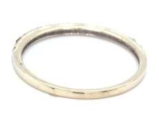 14kt White gold 0.20ctw diamond band
