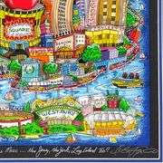 "There's Music: New Jersey, New York, Long Island Too!!" by Charles Fazzino