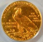 Premium Quality 1909-D $5 Indian Gold Piece. PCGS MS63