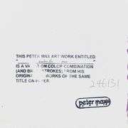 "Umbrella Man on Blends" by Peter Max