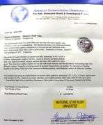 Amazing Huge 28.43CTS Rare Natural Unheated  Cabochon-Cut Star Ruby & White Sapphire Ring in Yellow 