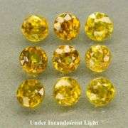 Collectors 2.80ct rich burnished gold Sphene set