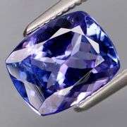 Vibrant color! Untreated! 2.12ct violet blue Tanzanite!