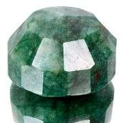 Certified Huge 1700 Ct Museum Size Natural Dark Green Emerald Solitaire