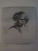 Collection of 15 Very Rare Etchings After Rembrandt (c. 1880)
