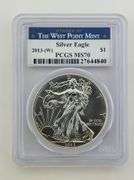 2013-(W) American Silver Eagle, PCGS MS70