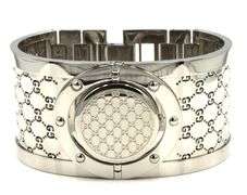 Gucci twirl watch with GG band