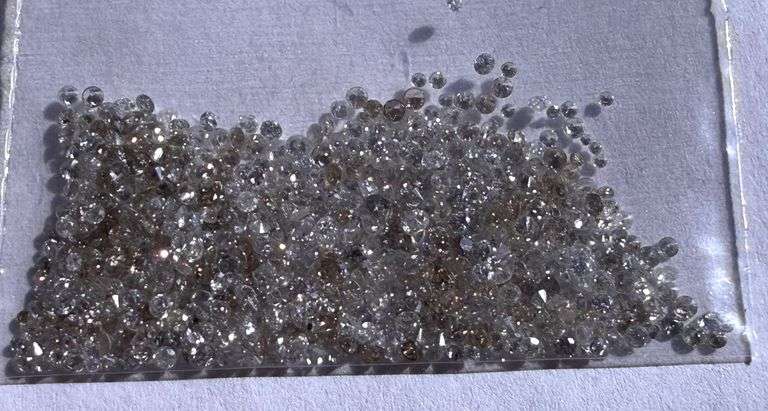 Collector's 10.14 ct parcel of diamonds
