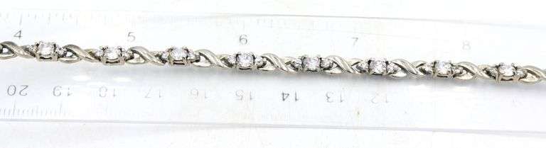 Group lot of 5 vintage 925 sterling silver bracelets