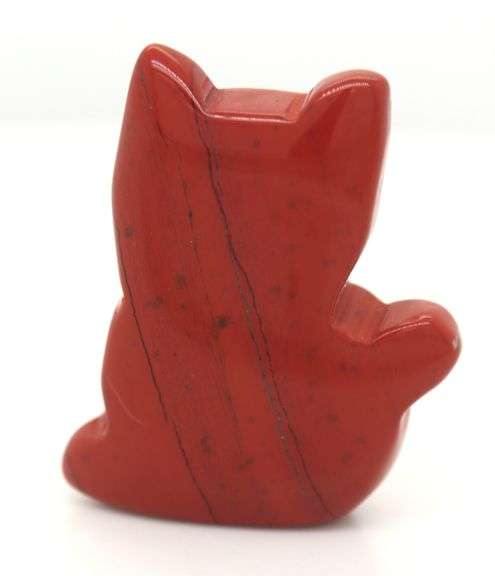 Red Jasper kitty shape cabochon