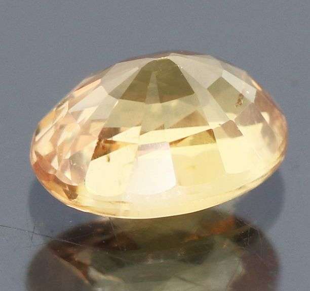 REAL! 1.23ct untreated Tanzanian golden Sapphire!