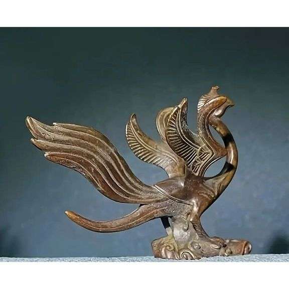 Vermilion Phoenix Bird