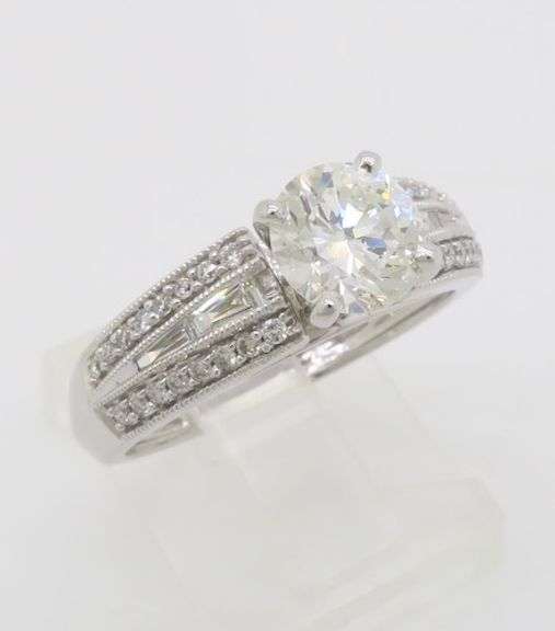 GIA Certified Diamond Engagement Ring