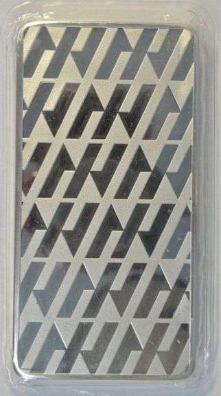 Nice Asahi Refining pure .999 fine Silver 10 Troy Oz bar in plastic