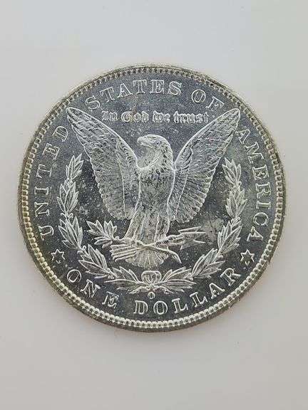 1901-O Morgan Silver Dollar, UNC