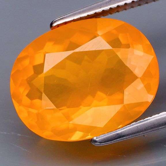 Brilliant! 2.67ct top Fanta orange Fire Opal!