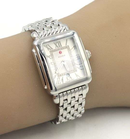 Micheal Deco Madison mid and diamond dial ladies watch