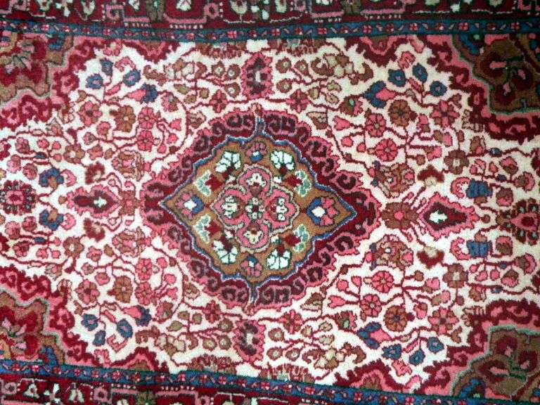 Semi Antique Persian Bidjar 3.7x2.6