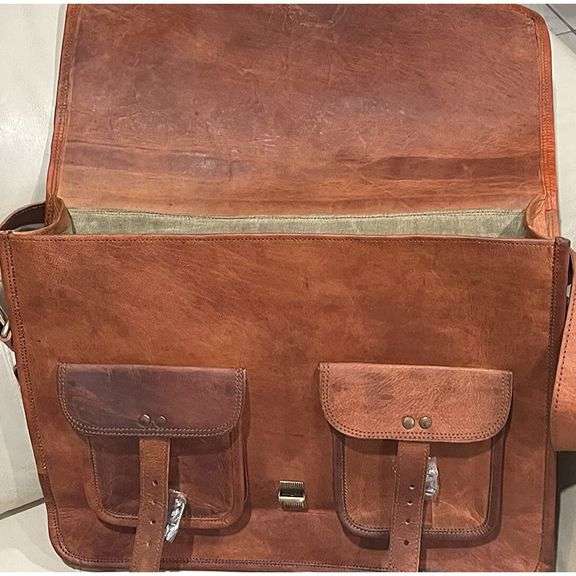 Full Grain Leather Briefcase