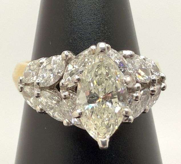 14k Gold 2.33 cttw Diamond Ring