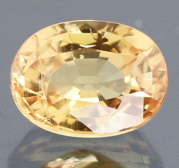 REAL! 1.23ct untreated Tanzanian golden Sapphire!