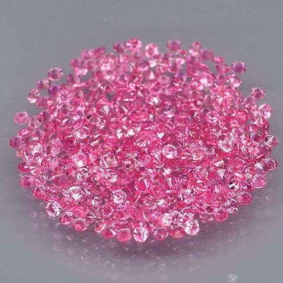 Vibrant! 360 pieces! 2ct pink Sapphire set