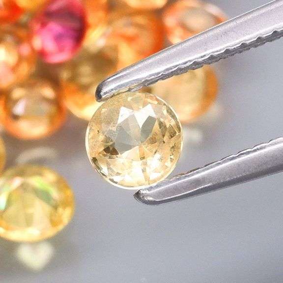 Brilliant colors! 8.30ct real Songean Sapphire set!