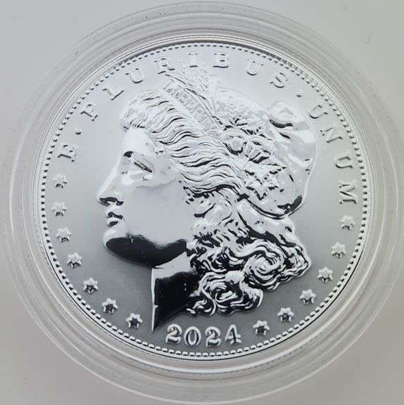 2024 Morgan and Peace Dollar Two-Coin Reverse Proof Set - OGP