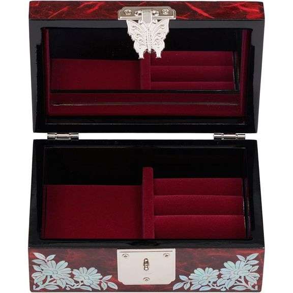Handmade Mother of Pearl Jewelry Box