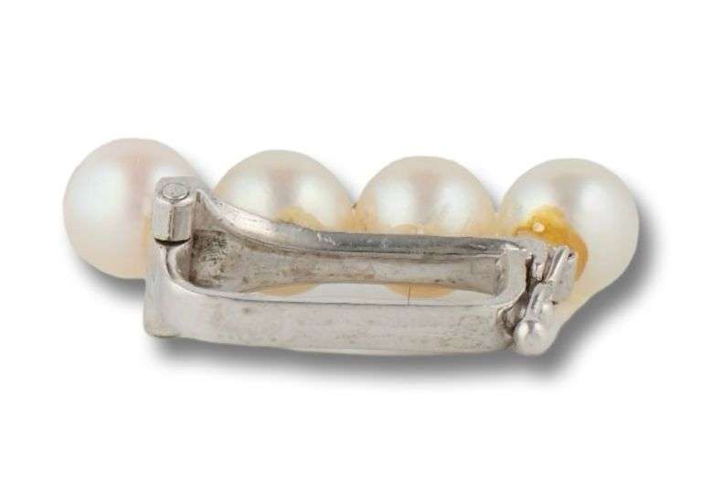 14kt White Gold Pearl w Shortener
