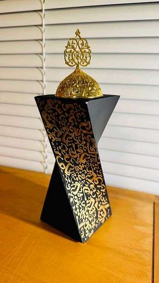 Black Bakhoor Burner