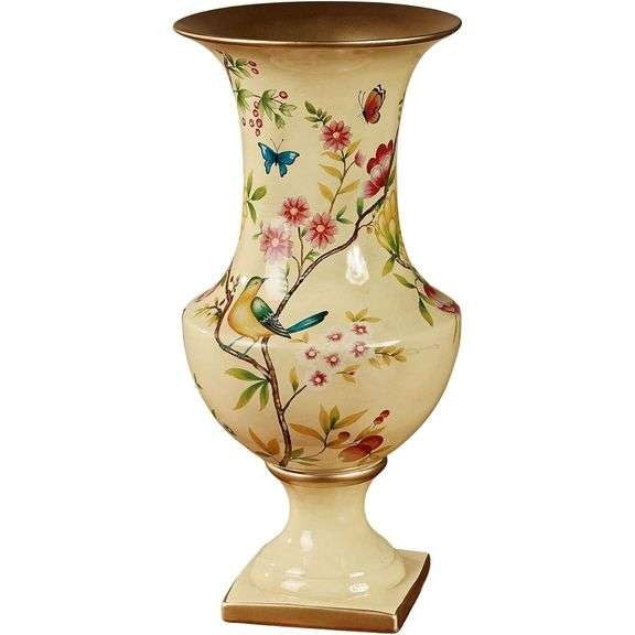 Handpainted Touch of Class Oriole Vase