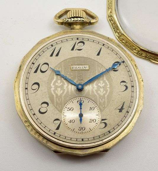 Nice 1924 Egin Gold Filled Pocket Watch