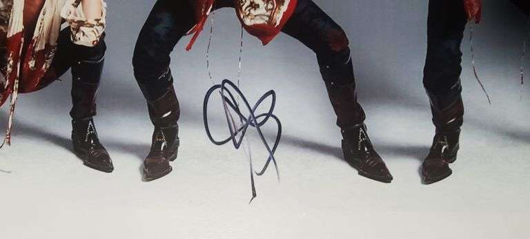 Aerosmith Steven Tyler Autographed Signed 24x36 Canvas Photo Print ACOA