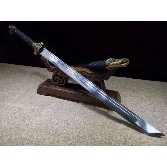 Dragon Dao Full Tang Sword with Carbon Steel Blade