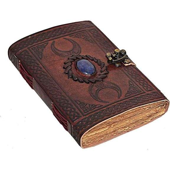 Handmade Embossed Leather Journal