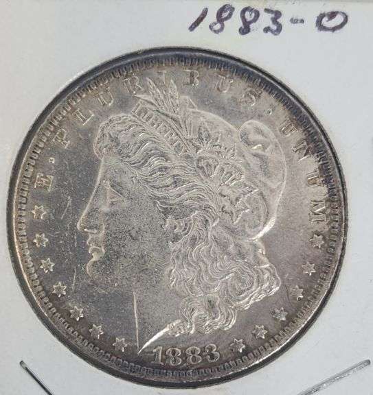 1883-O Morgan Silver Dollar, AU