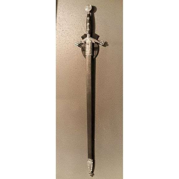 43" Royal Scottish Claymore Sword with Scabbard