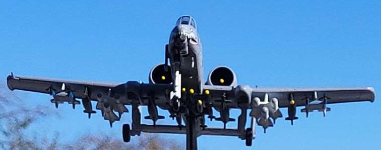 A-10 Thunderbolt II Warthog Attack Plane