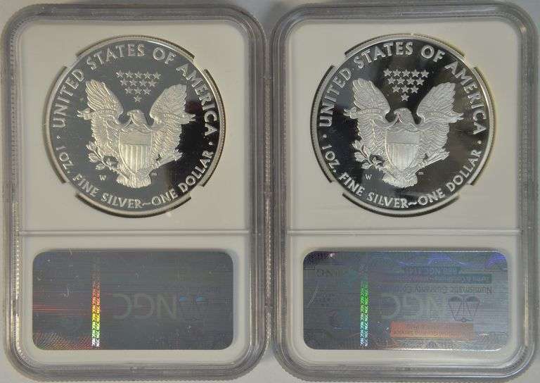 Perfect NGC PF70 ULTRA CAMO 2010 & 2011 $1 .EARLY RELEASES