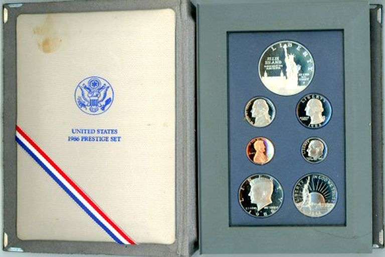 1986 Prestige Proof Set