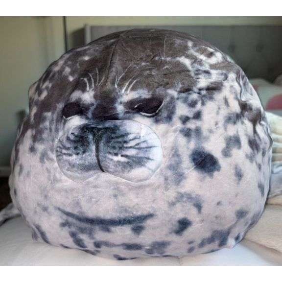 Chubby Seal Pup Pillow